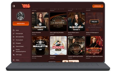 VegaZone Casino oficial